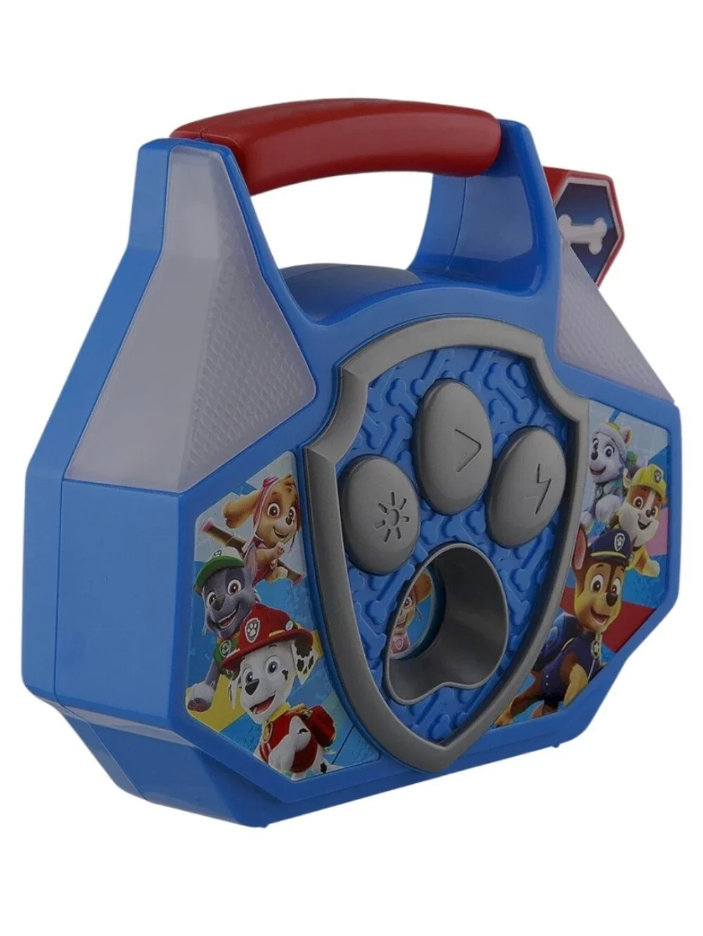 Ekids PAW Patrol Mini Boombox with Built-in Music Flashing Lights Kids Music Toy